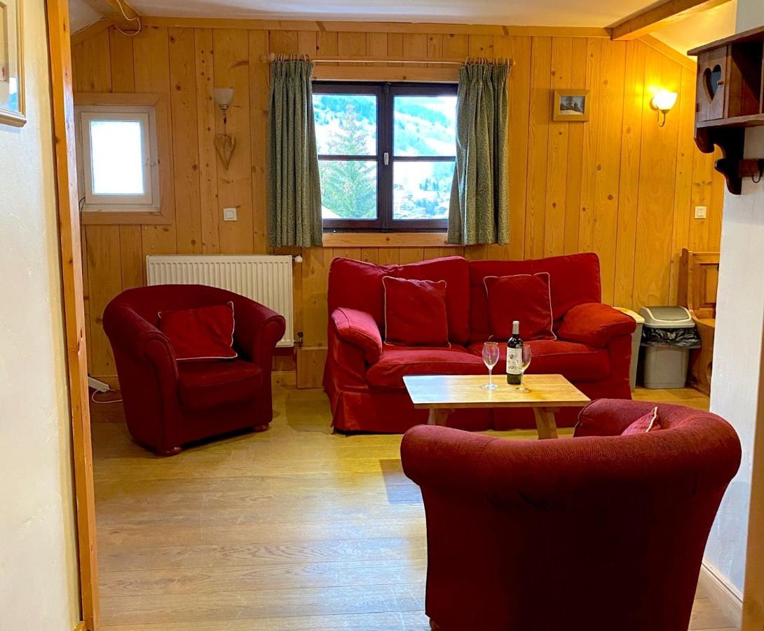 Les Clochettes Villa Megeve Bagian luar foto