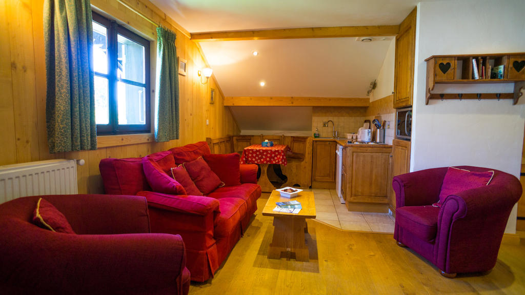 Les Clochettes Villa Megeve Ruang foto