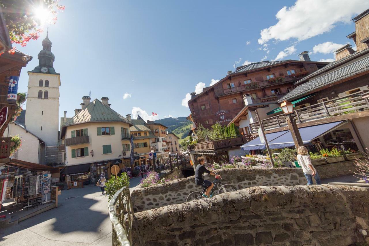 Les Clochettes Villa Megeve Bagian luar foto