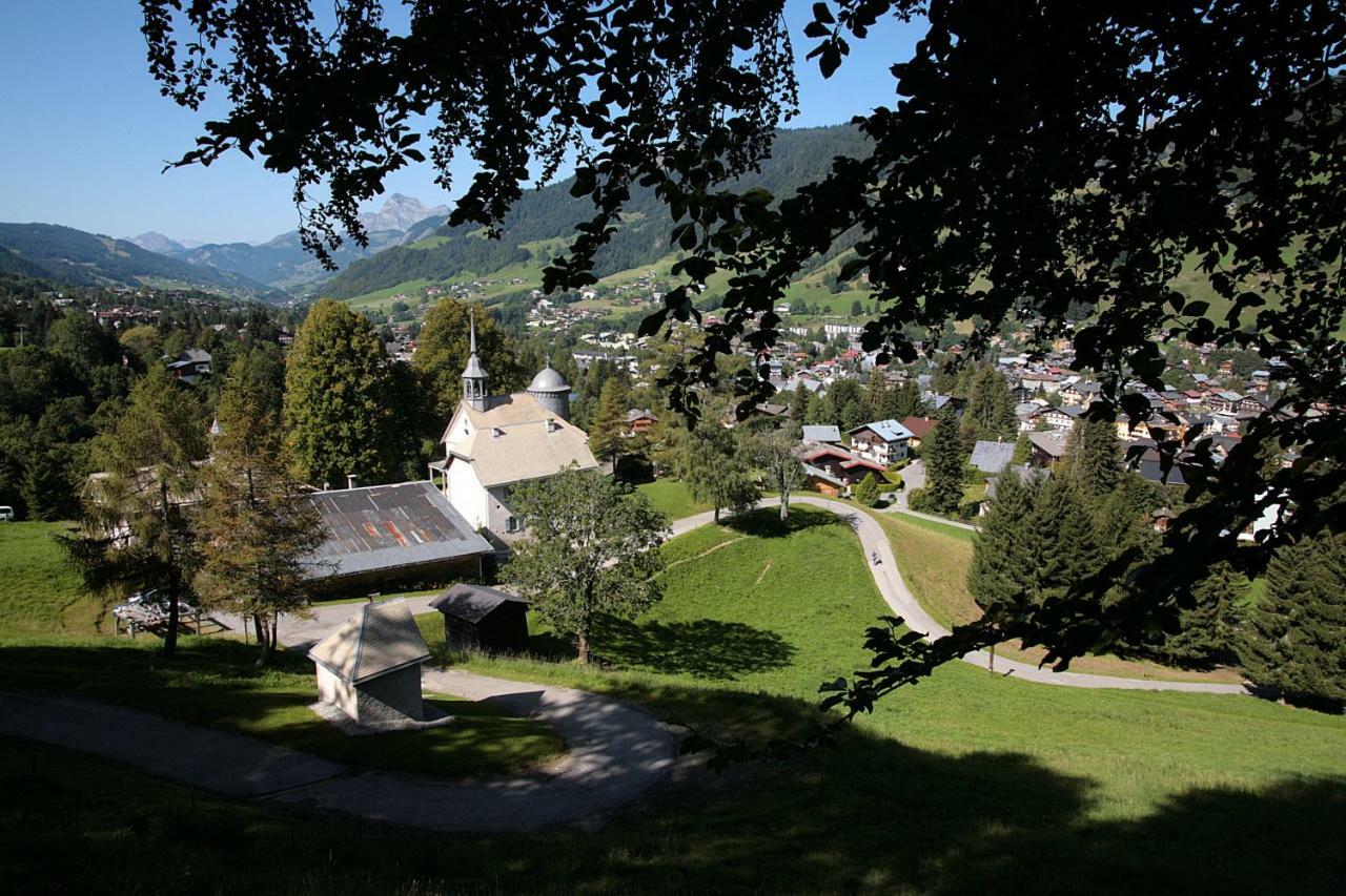 Les Clochettes Villa Megeve Bagian luar foto