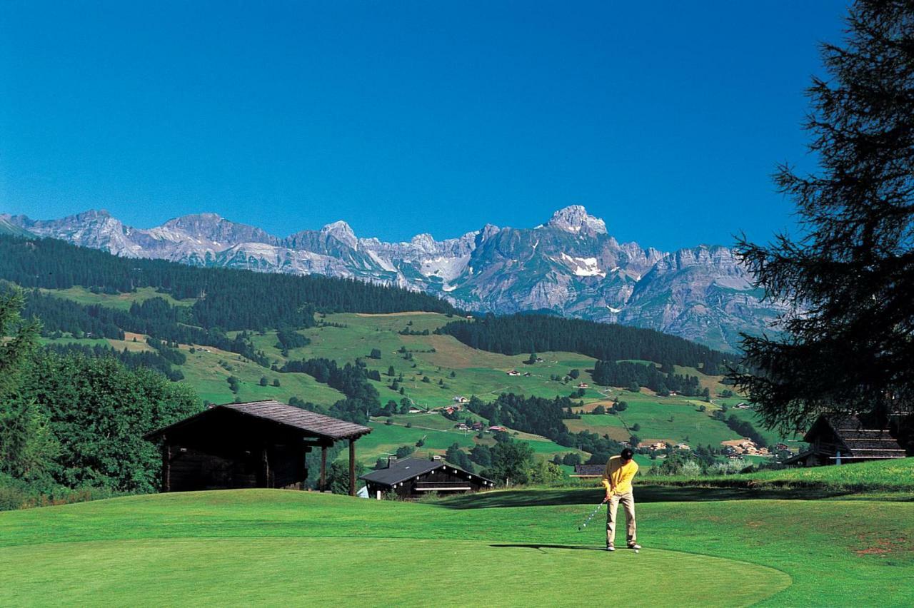 Les Clochettes Villa Megeve Bagian luar foto