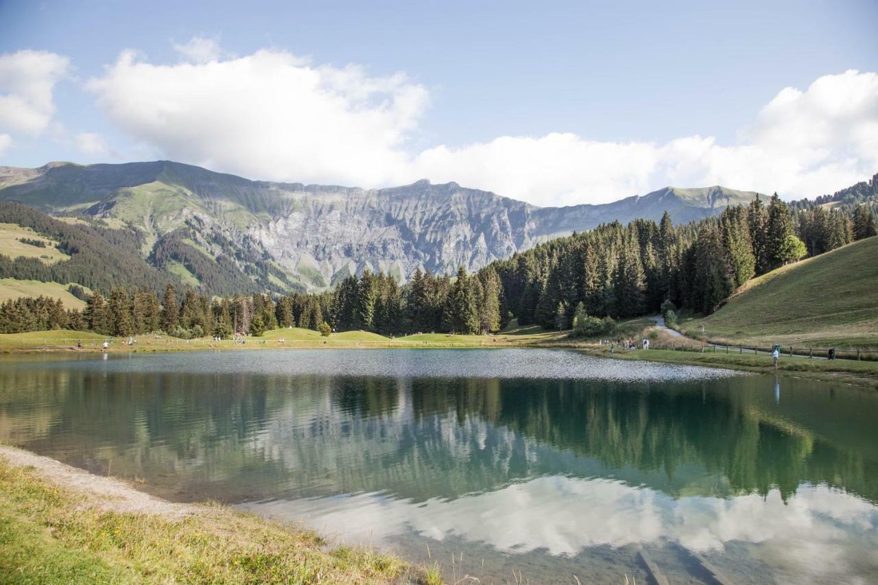Les Clochettes Villa Megeve Bagian luar foto